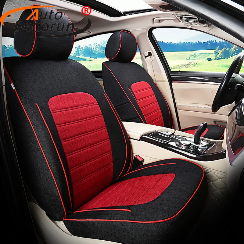 Чехлы AutoDecorun на передние и задние сиденья автомобиля Ford Focus 3|seat covers for ford|seat coverrear