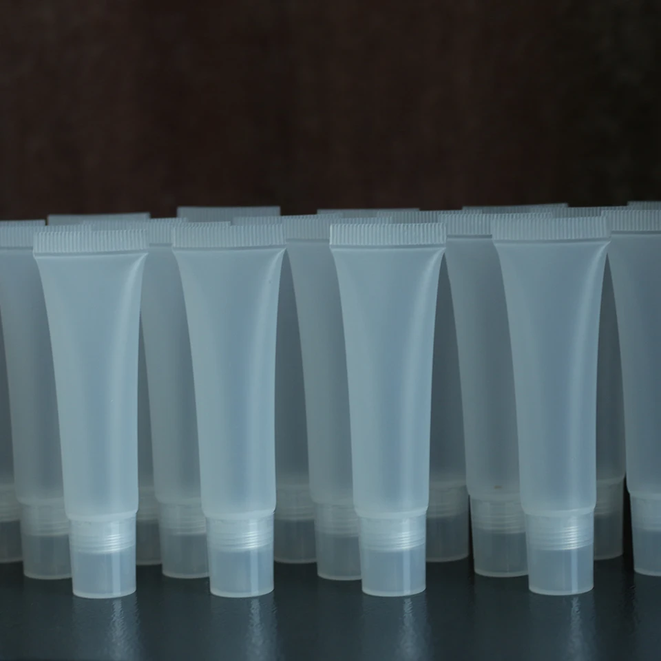 Контейнеры для блеска губ 20 шт. 10/15 мл пустые пластиковые тубы косметический