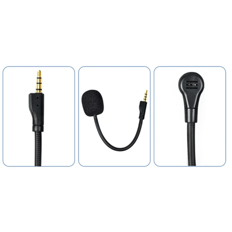 Replacement Game Mic Detachable Microphone Boom for ~Steelseries Arctis 1 1.0 One Wired Wireless Headphones Gaming Heads | Электроника