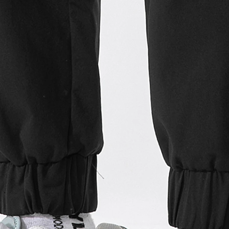 

Men Harem Pants Patchwork 2021 Spring Joggers Streetwear Casual 4 Pockets Track Male Fashion Harem Trousers Plus Size 3XL