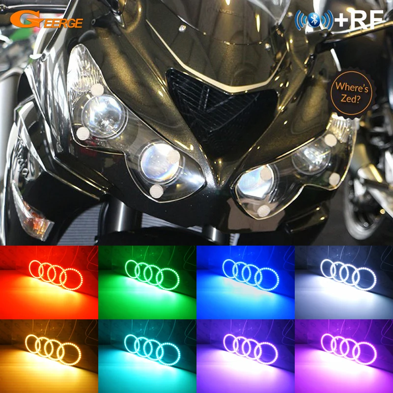 Для Kawasaki NINJA ZX14R ZZR1400 2012 2018 отличный Радиочастотный пульт Bluetooth приложение