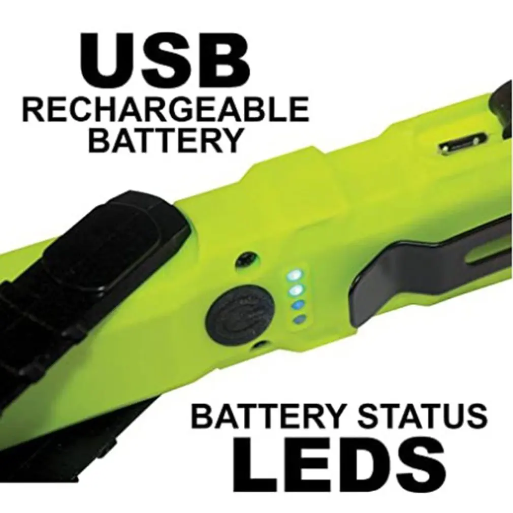 

13150 LED Flashlight Household Emergency Lighting USB Charging Rechargeable COB LED Strong Magnetic Work Light