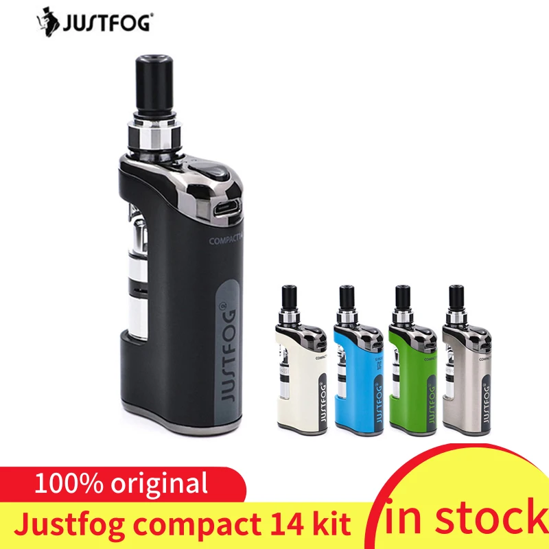 В наличии! Электронная сигарета JustFog Compact 14 Kit 1500 мАч встроенный стартовый набор с