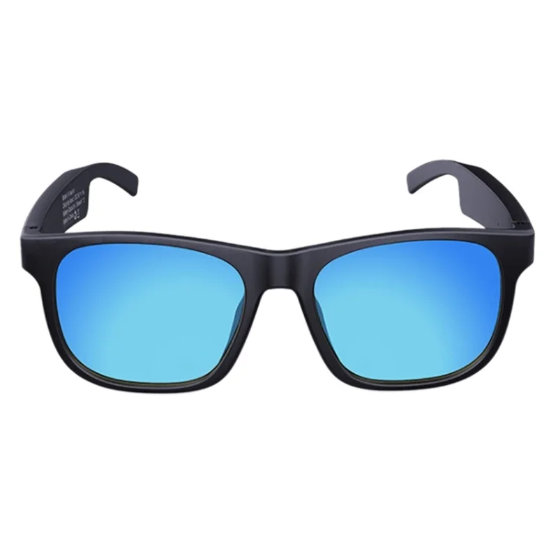 구매 뼈 전도 블루투스 안경 스마트 안경을 운전하는 남성과 여성을위한 반 개방형 편광 선글라스