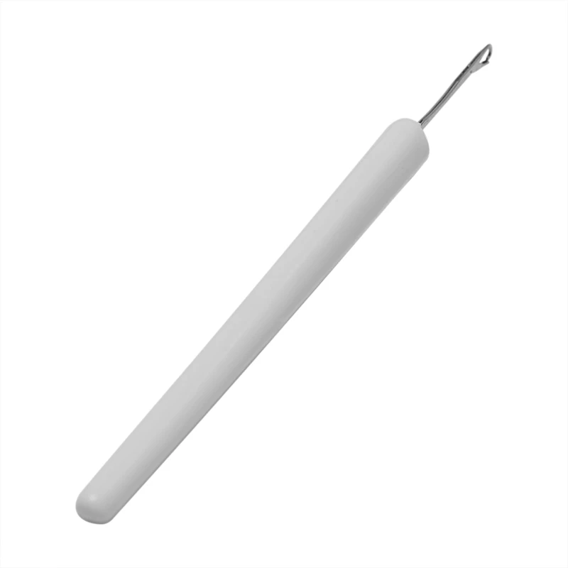 Практичный инструмент для вязания крючком 1 шт. белый 4 5 мм Стандартный Калибр