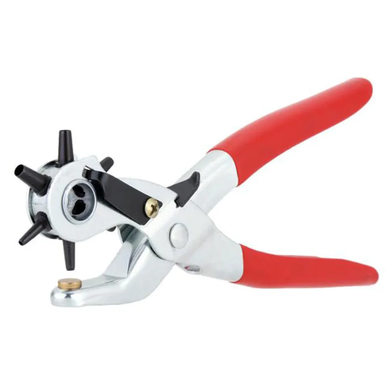 Кожаный ремень дырокол плоскогубцы ушко перфоратор вращается швейная машина