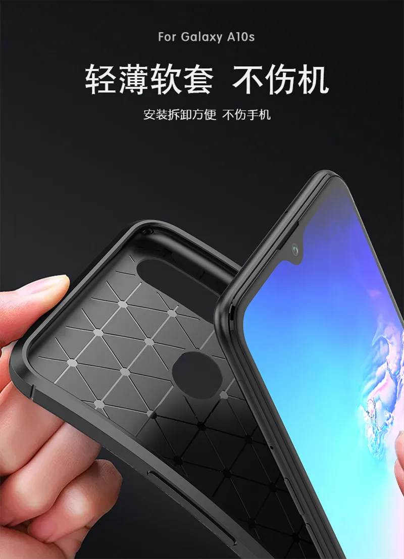 Чехол для samsung Galaxy A50s A30s A50 защитный чехол твердый PC + TPU противоударный телефона