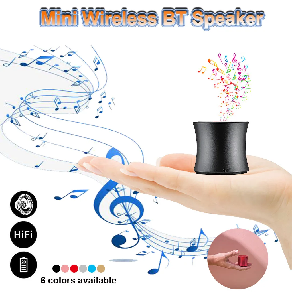 HIPERDEAL миниатюрная маленькая Bluetooth колонка НОВАЯ Портативная Беспроводная стерео