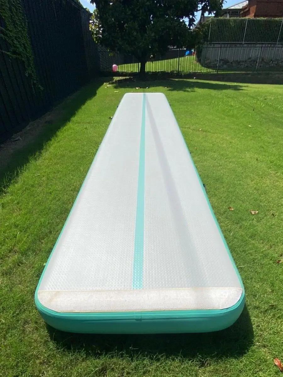 Цена Коврик для йоги 4*2*0,2 м, надувной матрас для гимнастики