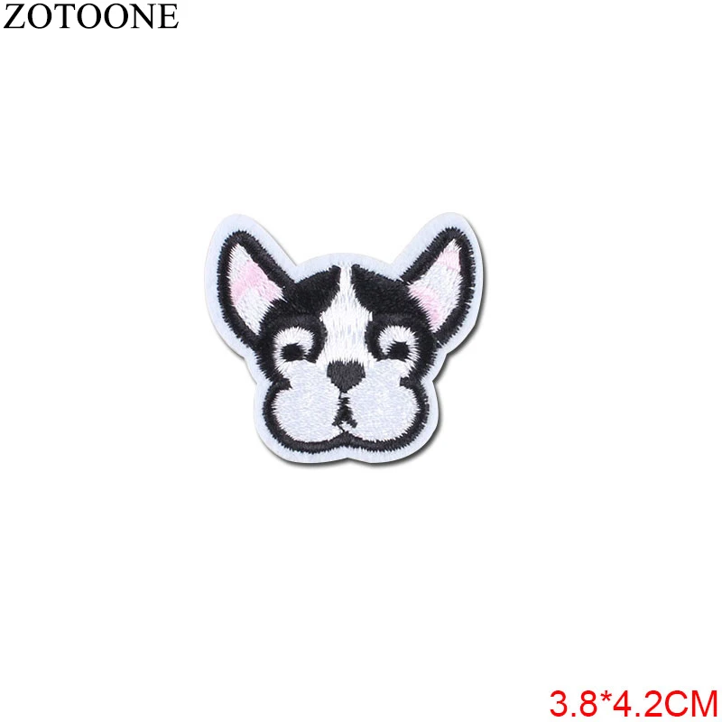 PE1105CT ZOTOONE животные нашивки в форме единорога цветок сердце наклейки с Фламинго железо на одежду теплопередача аппликация вышитая ткань G - Цвет: PE1105CT