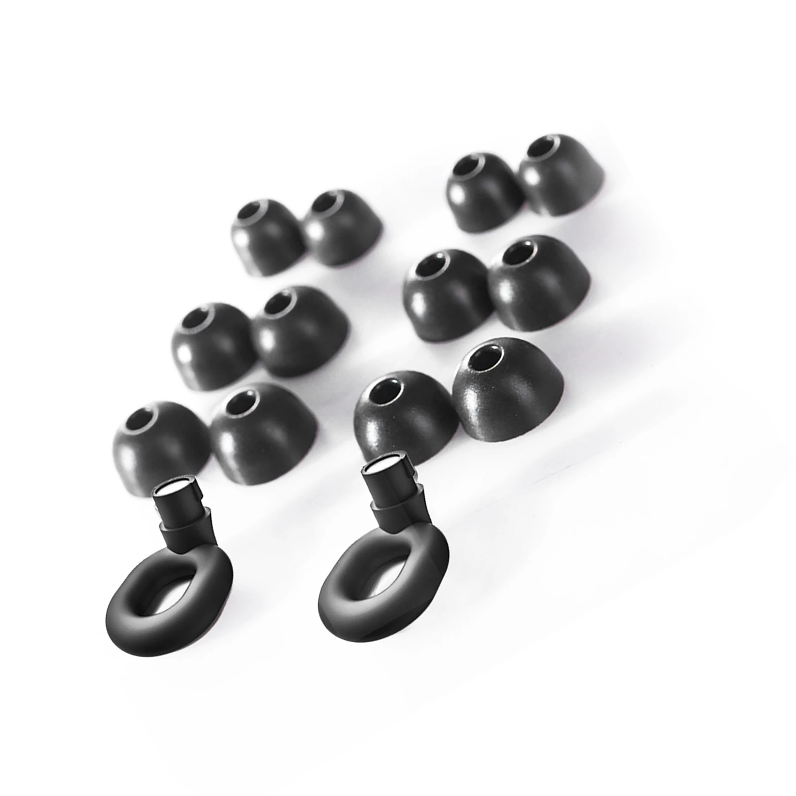 

Soft Silicone Ear Tips Set Noise Reduction Earplugs Reusable Flexible Earplugs for Sleeping 30db Noise Canceling