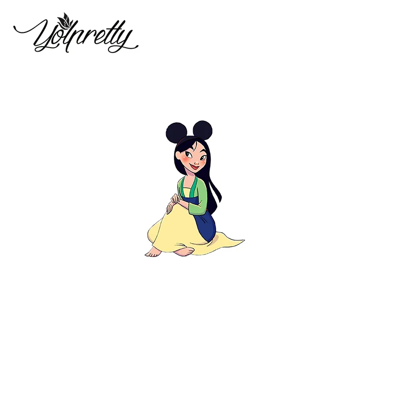 Disney Mulan мультфильм акриловая брошь ювелирные изделия эпоксидная смола акриловый