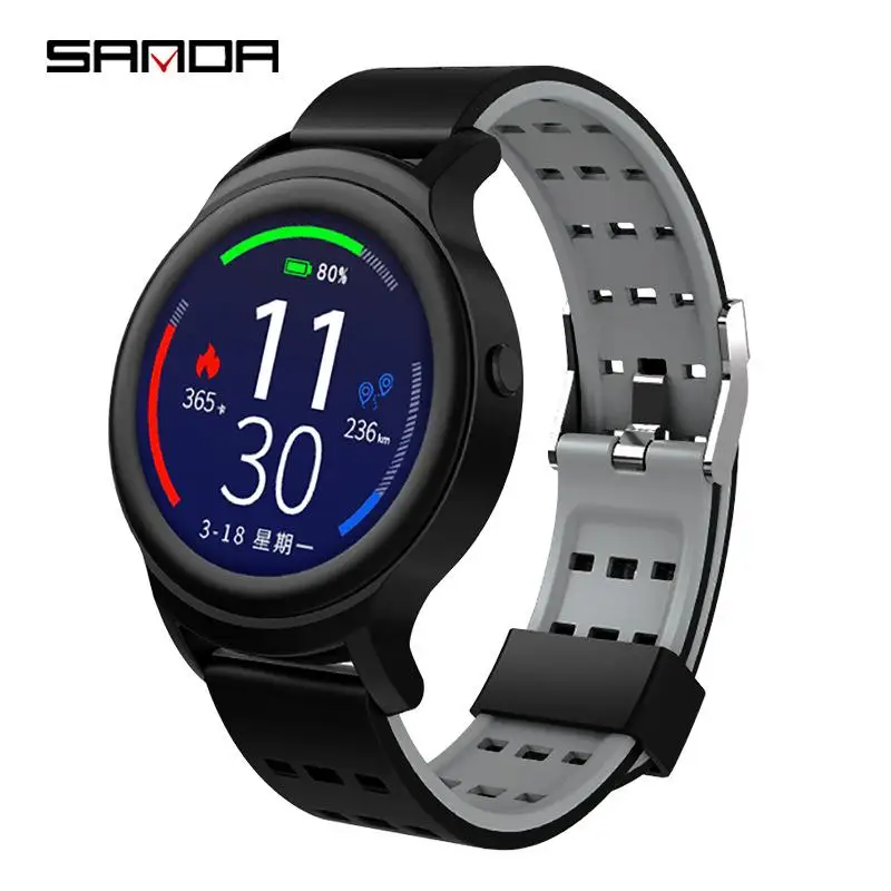 Смарт часы Sanda B5 с функцией измерения пульса и артериального давления|Смарт-часы|