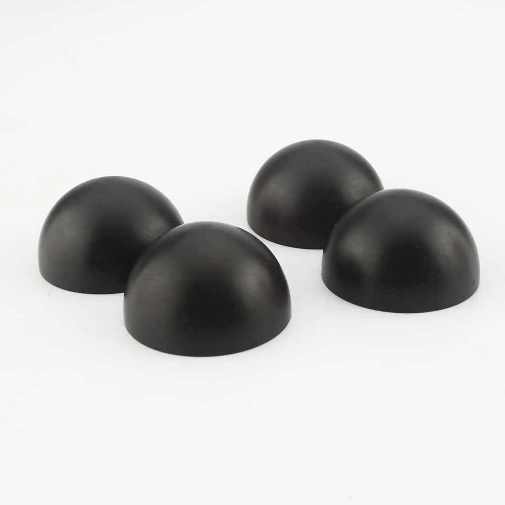 HIFI Audio Hemisphere Column Speaker Amplifier Shock Absorber Feet Pad Vibration Stands Ebony Anti-shock Self-adhesive