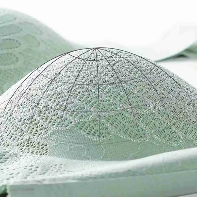 Женский размера плюс бюстгальтер 5d без косточек кружевной дышащий бесшовный