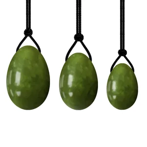 Дропшиппинг, Кегель из натурального Нефритового яйца для женщин, для упражнений кегеля для мышц тазового дна, Йони, подтяжка яиц, вагинальный шарик Бен-ва, Кегеля