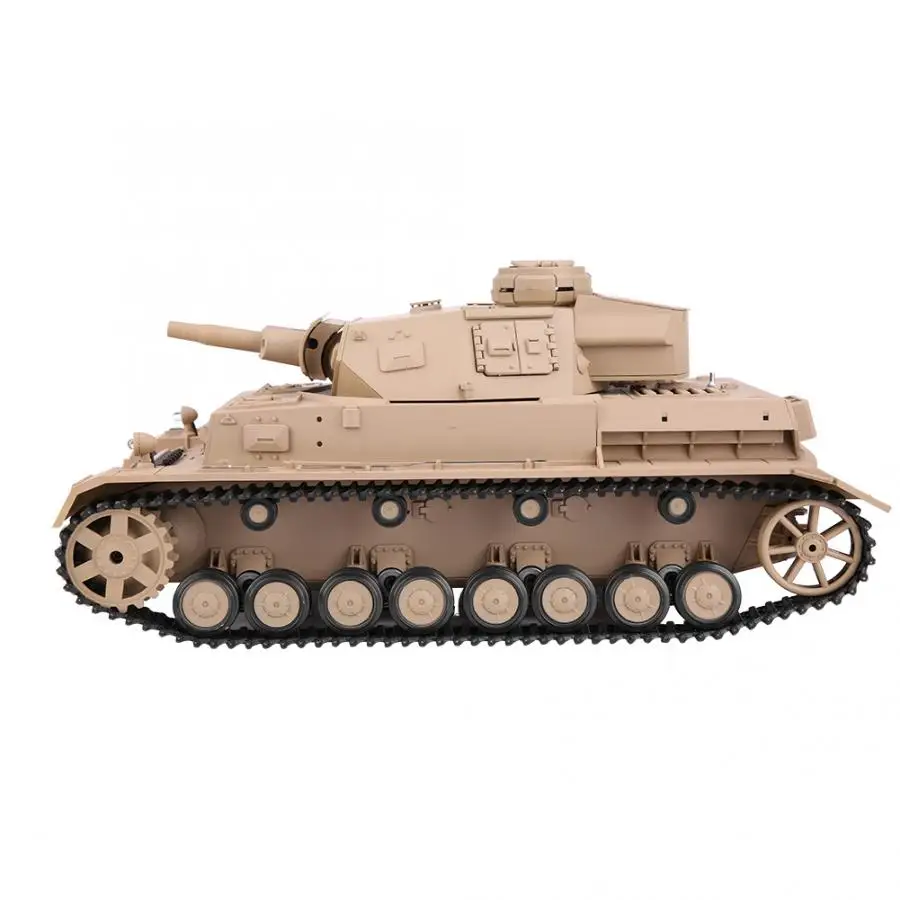 Heng Long 3858-1 2,4 GHz 1/16 Масштаб rc Танк моделирование дистанционного управления Танк модель PANZER-IV rc Танк с вращением на 320 градусов