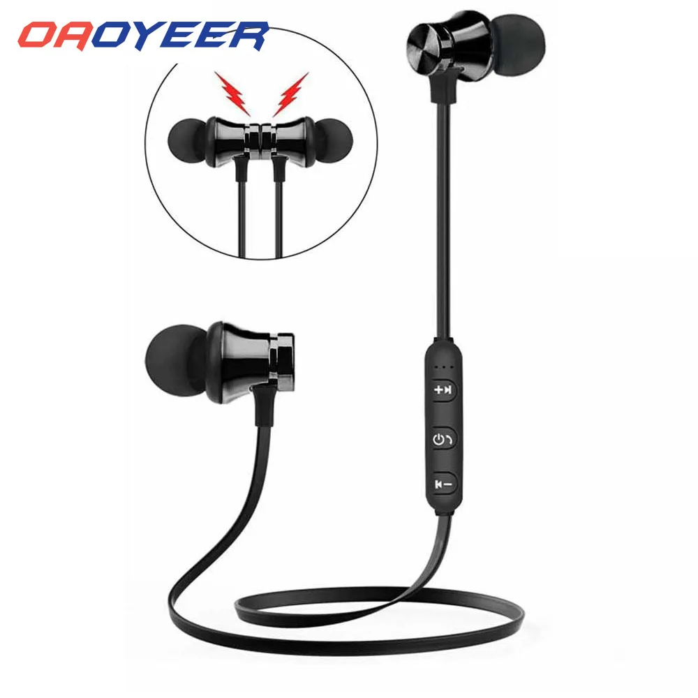 Беспроводные Bluetooth наушники XT11 спортивные стереонаушники магнитные