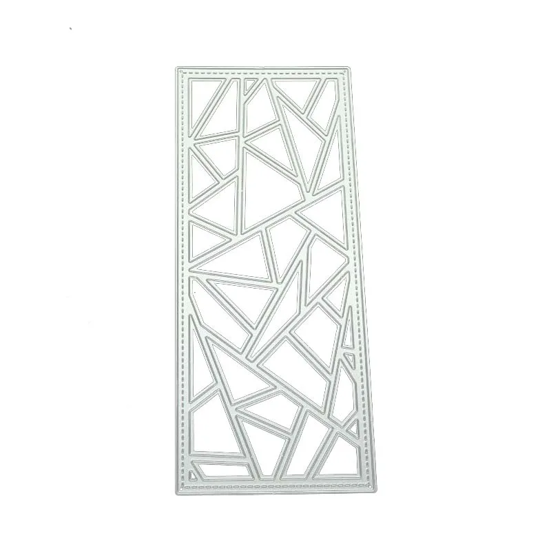 

2021 New Arrival Fragment Splicing Frame Metal Cutting Dies Stencil Craft Die Cut Mould Decor Template Scrapbooking Design Model