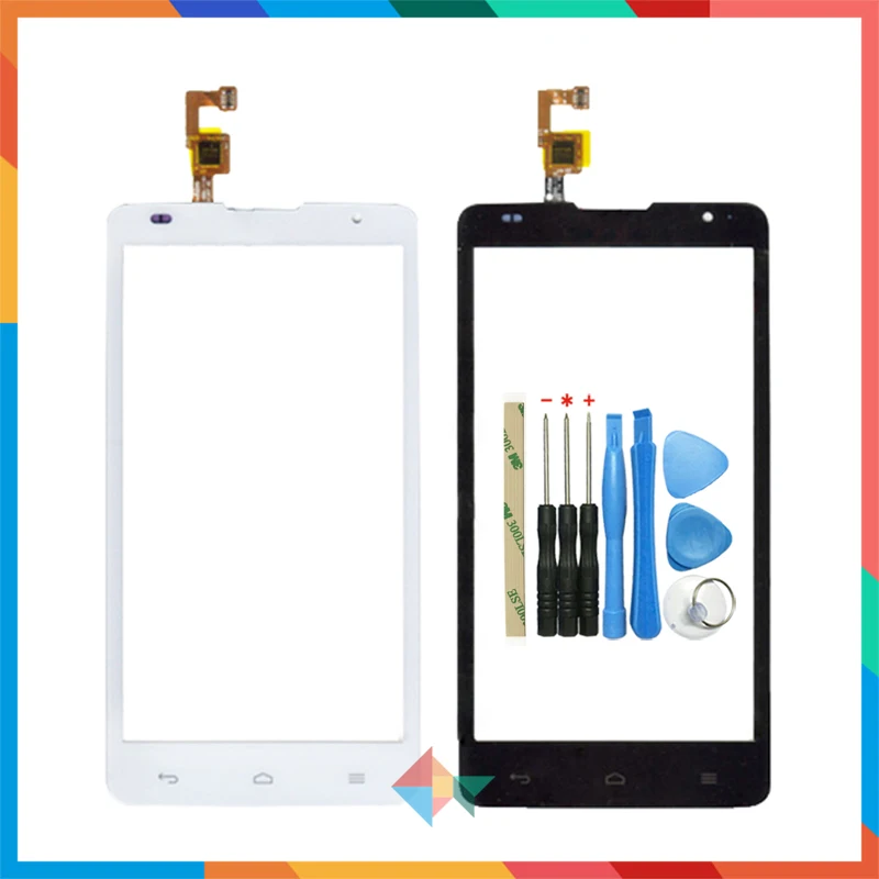 

Высококачественный сенсорный экран 5,0 дюйма для Huawei Ascend G615 дигитайзер Переднее стекло объектив сенсорная панель
