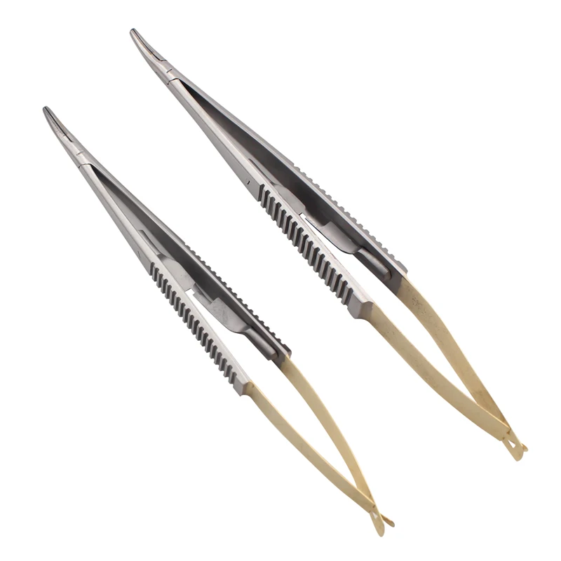 Castroviejo Needle Holder Dental Orthodontic Implant Dental Needle Holders Dentist Equipment 14cm/16cm