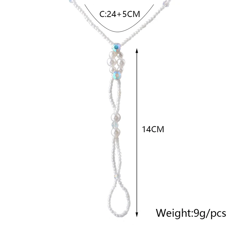 

Fashion Ankle Bracelet Beach Imitation Pearl Barefoot Sandal Anklet Chain Foot Jewelry Women Beach Holiday Foot Decoration Gift