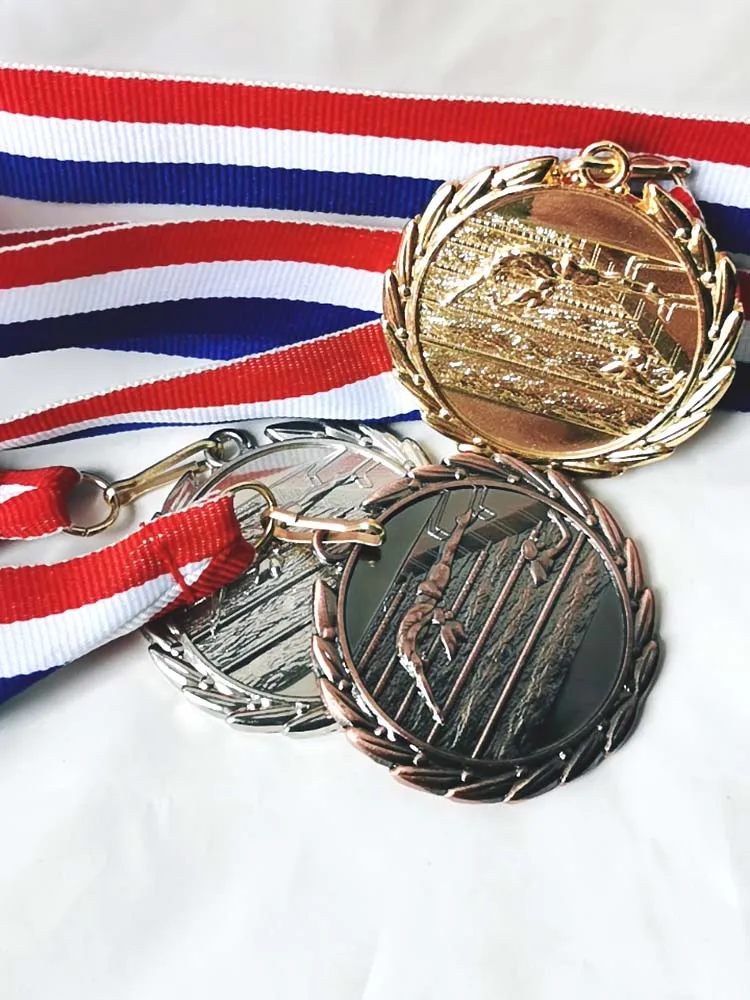 Золотая серебряная бронзовая медаль для дайвинга и плавания способность общения