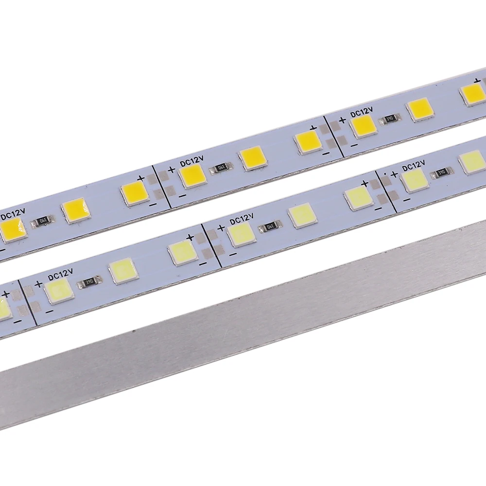 Светодиодная лента SMD 5054 алюминиевая жесткая LED полоска 25 см 50 100 10 шт. | Лампы и