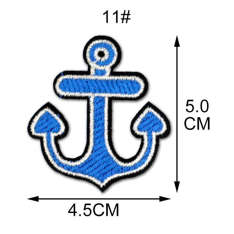 Нашивки для одежды с железной вышивкой Детские нашивки героями мультфильмов