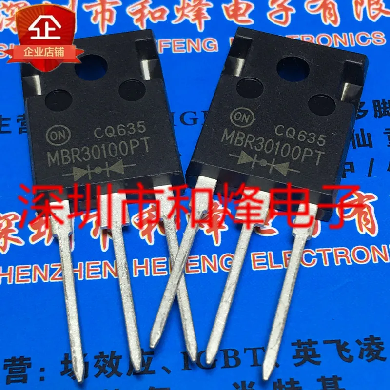 

10 шт. MBR30100PT TO-247 100V 30A