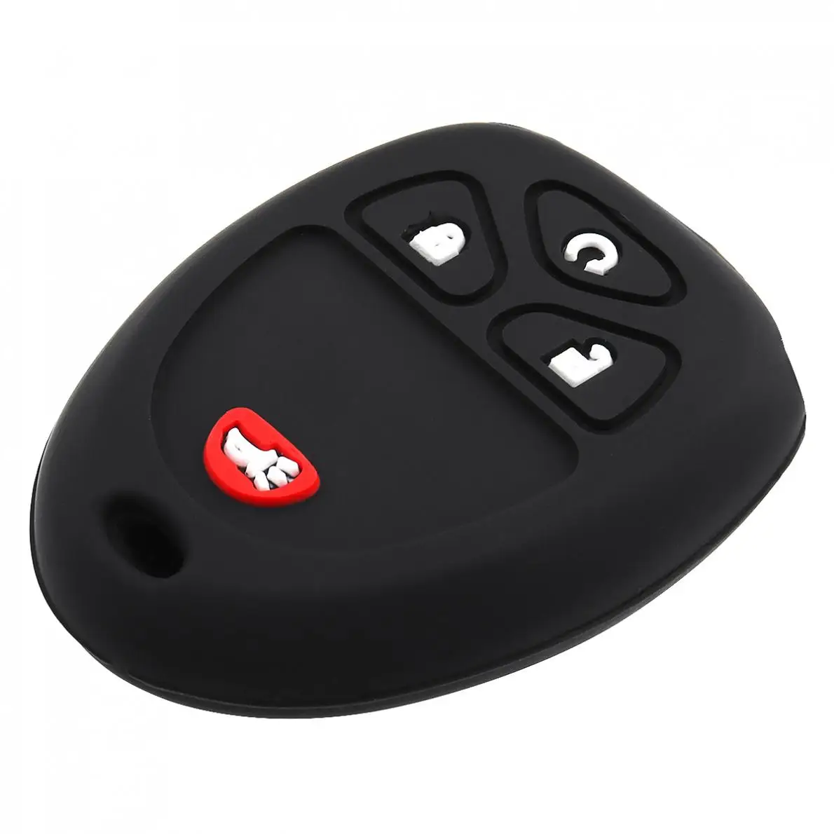 Силиконовый чехол для автомобильных ключей с прямой пластиной защитный