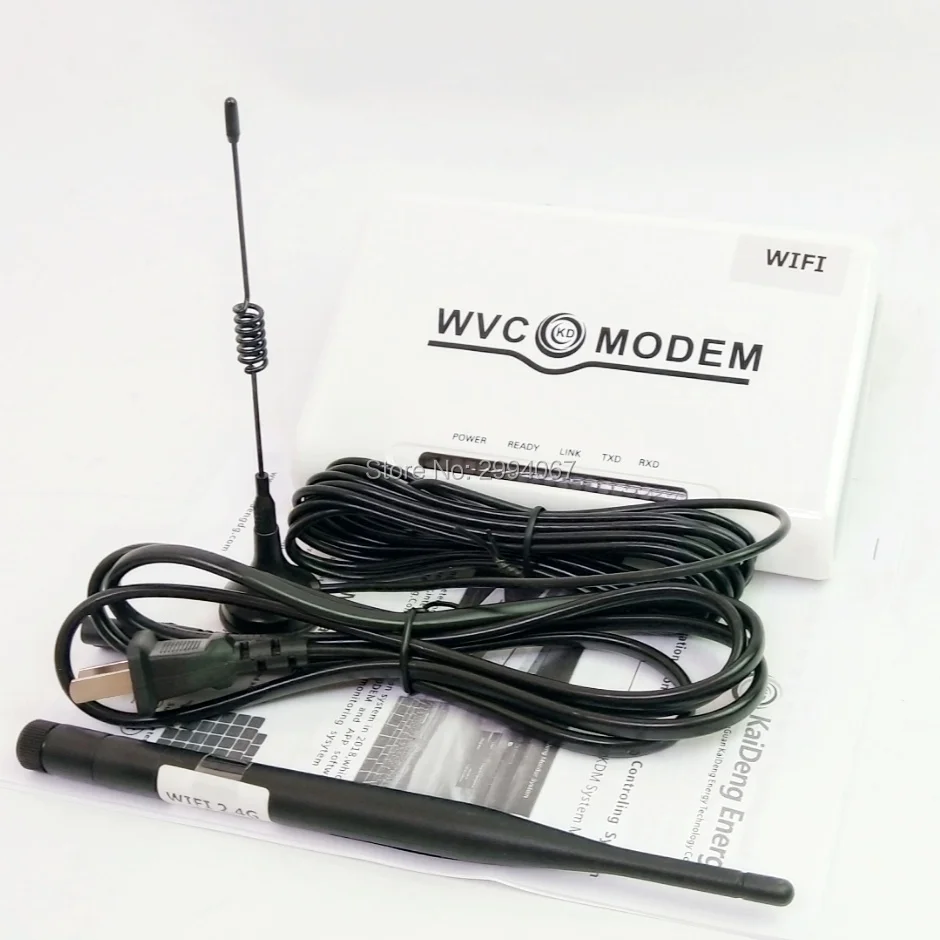 New Product! WIFI-MODEM-433MHz Monitors PV Power System by Collecting and Recording the Working Status of WVC Inverter
