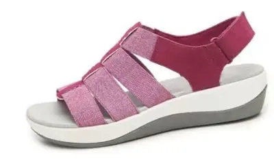 

summer women's Large sandals size slope heel beach sandals size 43