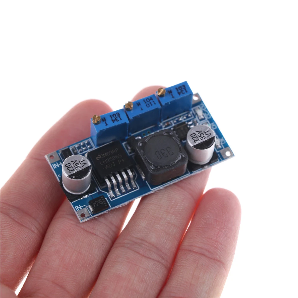 

Power Converter Step Down Module LM2596 LM2596S DC-DC 1.5V-35V adjustable step down power Supply module Whosesale