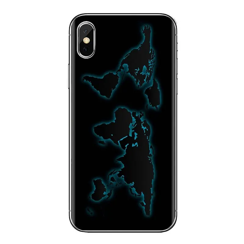 Антикварные обои с картой мира для iPhone XS Max XR X 4 4S 5 5S 5C SE 6 6S 7 8 Plus Samsung Galaxy J1 J3 J5 J7 A3 A5