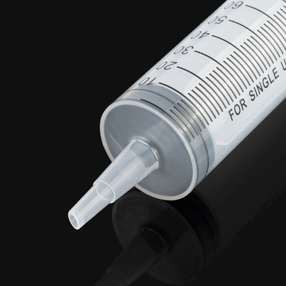 Шприц большой емкости для измерения масла 100 мл впускной насос лабораторных