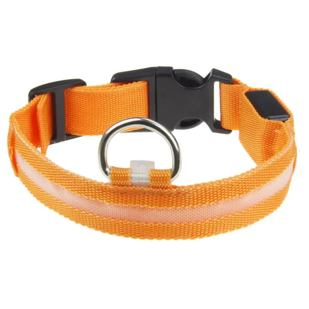 Светодиодный ошейник для домашних животных флуоресцентная Подвеска собак