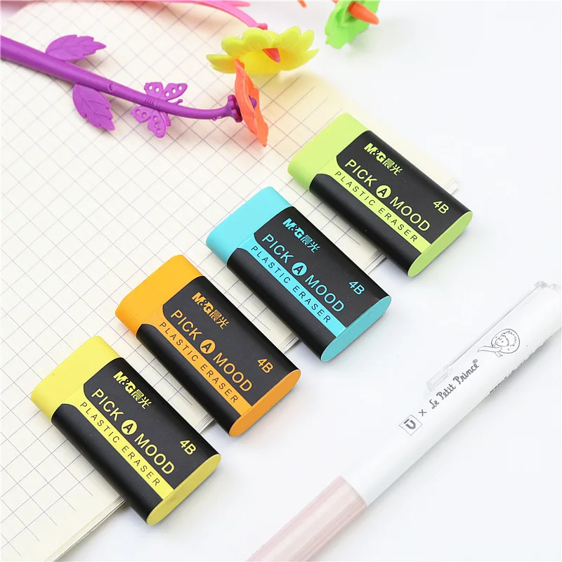 4 шт./партия 4B карандашный ластик школьный студенческий офисный профессиональный