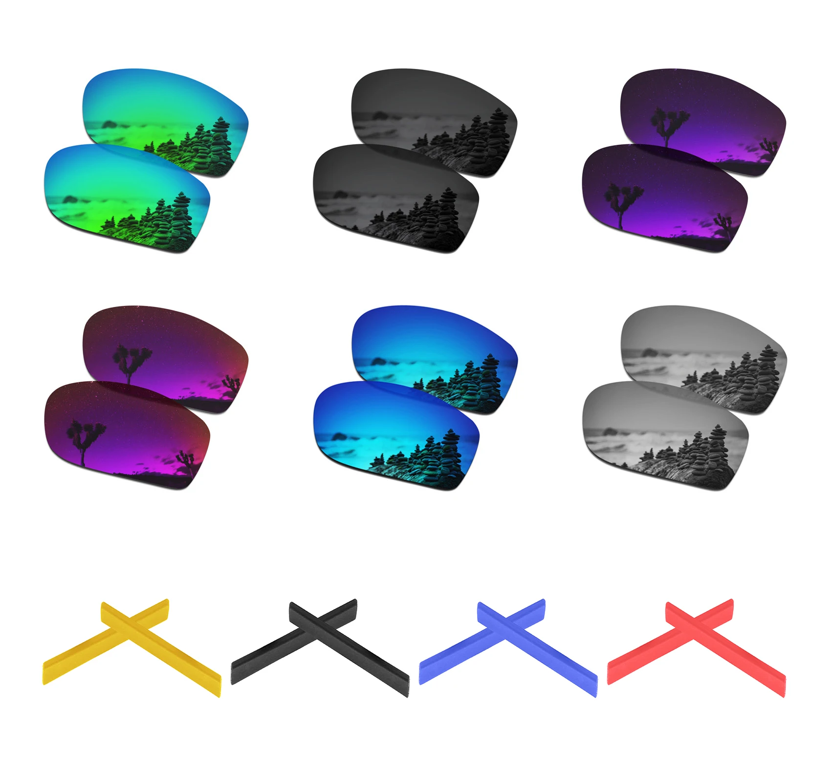 SmartVLT поляризованные Сменные линзы для солнцезащитных очков Oakley jawbone-несколько вариантов
