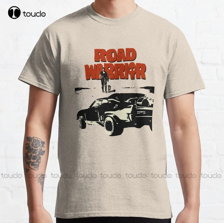 

Классическая женская футболка Road Warrior, рубашки в христианском стиле, индивидуальная футболка для подростков унисекс с цифровой печатью, кла...