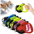 Аксессуары для домашних животных, прочный поводок для собак, автоматический выдвижной поводок для собак 3 м5 м, нейлоновый поводок для собак, поводки для бега, Прямая поставка