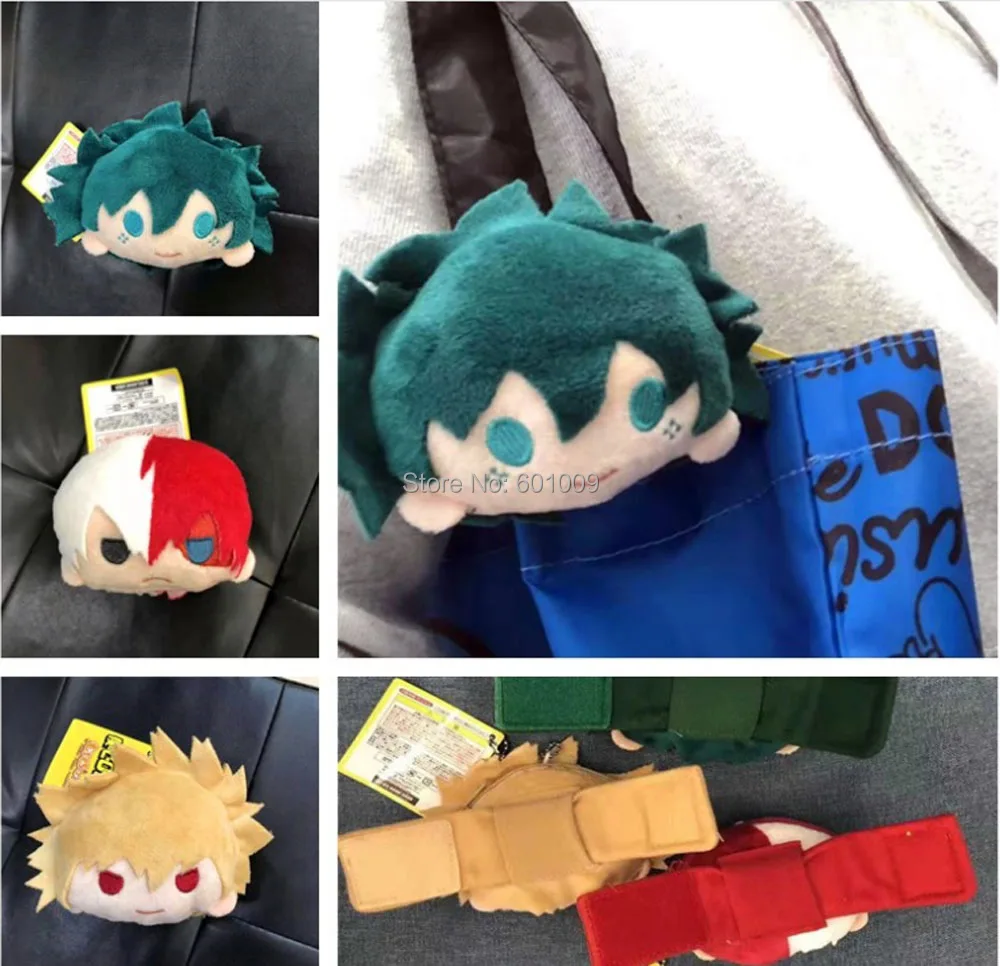10 шт/партия 3 вида стилей мой герой Академии Bakugou Katsuki Todoroki шото haku 8 см Монета Сумка