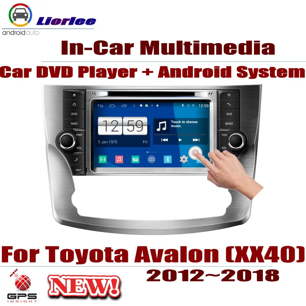 For Toyota Avalon (XX40) 2012-2018 Car Radio DVD GPS Player Navigation Android HD Displayer System Audio Video Stereo In Dash For Toyota Avalon (XX40) 2012-2018 Car Radio DVD GPS Player Navigation Android HD Displayer System Audio Video Stereo In Dash