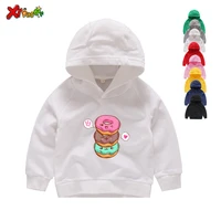 hoodies childrens printed lovely doughnuts hoodies sweatshirts boys girls like the cotton hoodies vest for ages girl hoodies