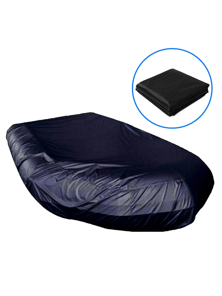 

UV Resistant Inflatable Dinghy Cover Waterproof Rubber Boat Protection Cover Small Boat Fishing Kayak Cover