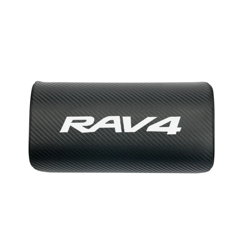 for Toyota corolla chr camry prado land cruiser rav4 yaris prius car neck pillows both side pu leather single headrest 1pcs | Автомобили и