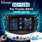 Carplay магнитола 2 din андроид 2 din Android 10 автомобильный радиоприемник для Toyota RAV4 RAV 4 2006-2012 мультимедийный плеер 8 