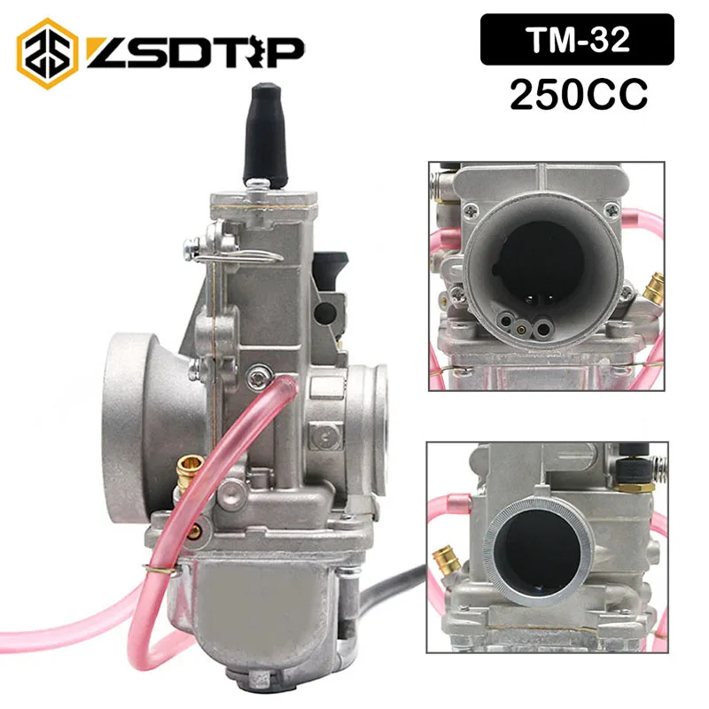 

ZSDTRP TM32-1 32 мм TM Mikuni Карбюратор TM32 мотоцикл для Yamaha DT200S TMX30 плоский карбюратор