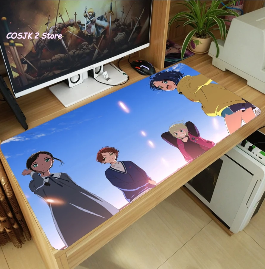 

NEW Anime WONDER EGG PRIORITY Ohto Ai Large Mouse Pad Gaming Computer Desk Keyboard Mat Anti-Slip Playmat Mousepad Cosplay Gift