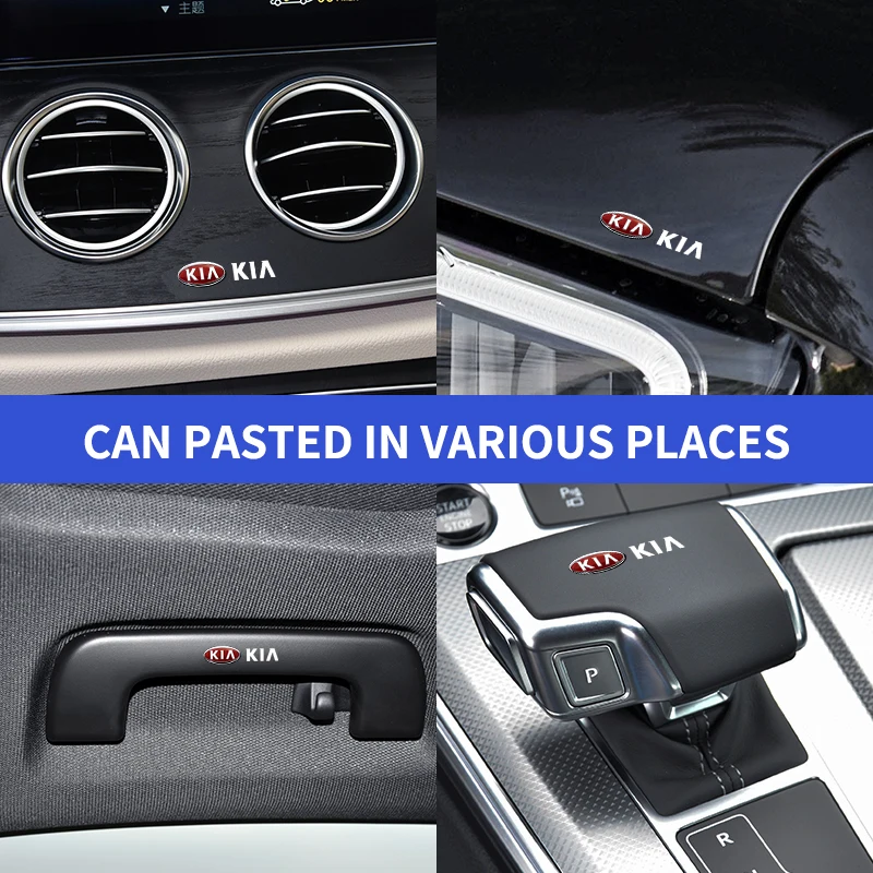 Интерьер автомобиля логотип для Kia Rio 3 K2 Ceed Cerato K3 Sportage 4 Picanto K5 Optima Sorento Forte Stinger |